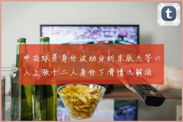 申花球员身价波动分析朱辰杰等六人上涨十二人身价下滑情况解读