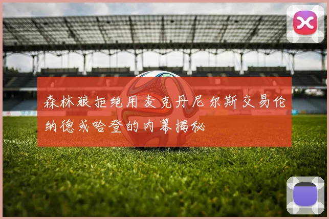 森林狼拒绝用麦克丹尼尔斯交易伦纳德或哈登的内幕揭秘
